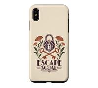 Escape Room Squad Lock and Keys Puzzle Group Case for iPhone XS Max