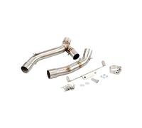 Escape Slip-on Motorcycle Exhaust Muffler Mid Link Pipe 51MM Accessories For Yamaha XT 660 Z For Tenere 2008-2017 Exhaust