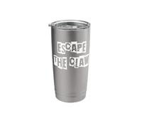 Escape The Claw Ai Security Stainless Steel Insulated Tumbler