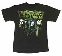 Escape The Fate Massacre Band Image 2010 Tour Black T Shirt Black(Small)