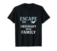 Escape The Ordinary Family Matching Vacation Design T-Shirt