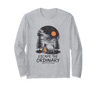 Escape The Ordinary Outdoor Camping Long Sleeve T-Shirt
