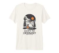 Escape The Ordinary Outdoor Camping Premium T-Shirt