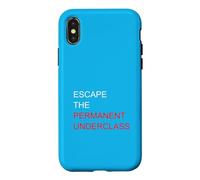 Escape The Permanent Underclass Financial Freedom Meme Funny Case for iPhone X/XS