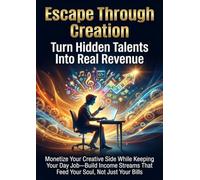 Escape Through Creation: Turn Hidden Talents Into Real Revenue: Monetize Your Creative Side While Keeping Your Day Job-Build Income Streams That Feed Your Soul, Not Just Your Bills