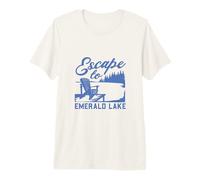Escape to Emerald Lake Premium T-Shirt