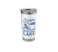 Escape to Great Salt Lake Stainless Steel Insulated Tumbler