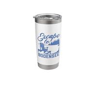 Escape to Lake Constance Stainless Steel Insulated Tumbler