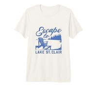 Escape to Lake St. Clair Premium T-Shirt