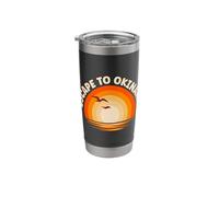 Escape to Okinawa Stainless Steel Insulated Tumbler