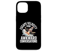 Escape Velocity From Awkward Conversations Astronomy Case for iPhone 13