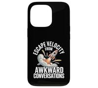 Escape Velocity From Awkward Conversations Astronomy Case for iPhone 13 Pro