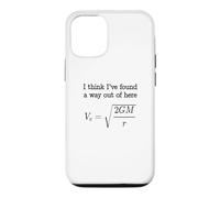 Escape Velocity Gravity Physics Mechanics Engineers Student Case for iPhone 12/12 Pro