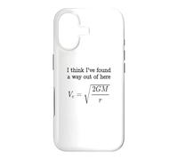 Escape Velocity Gravity Physics Mechanics Engineers Student Case for iPhone 17