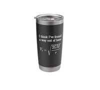 Escape Velocity Gravity Physics Mechanics Engineers Student Stainless Steel Insulated Tumbler
