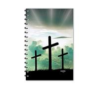ESCAPER Cross Notebook | Ruled - A5 Size 5.5 x 8.5 inch Notebook | Jesus Christ Notebook | Cross Notebook | Devotional Notebook | God Notebook | Journal | Notebook