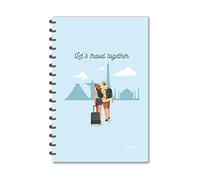 ESCAPER Lets Travel Together Diary | A5 Size Diary | Office Diary | Gifting Purpose Diary | Office Notebook