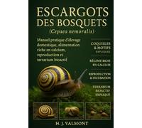 Escargots des bosquets (Cepaea nemoralis): Manuel pratique d’élevage domestique, alimentation riche en calcium, reproduction et terrarium bioactif