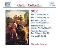 Escarpa - SOR: 6 Waltzes, Opp. 17 and 18 / 6 Airs, Op. 19