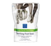 Escenti Cool Feet Soothing Green Tea & Chamomile Essential Foot Soak (450g) | Natural Magnesium Sulphate With Calming Scent | Relaxing Salt Bath For Tired Feet - At Home Foot Spa Helps Hard & Dead Skin