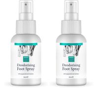 Escenti Deodorising Foot Spray 50 Ml (Pack of 2)