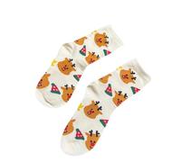 eSCential Vault Christmas Socks - Limited Edition Holiday-Themed Knitted Socks for Men & Women, Magnetic, Multiple Festive Styles | Soft, Warm, Breathable | 2 Free Holiday Stickers (Style 02)