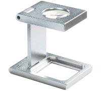 Eschenbach 1255 Linen Tester Magnifier 10x 14.6mm Silver Chrome Brass