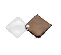 Eschenbach 1740150 Classic Leather Folding Magnifier 3.5x, 50 mm