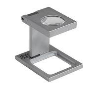 ESCHENBACH Linen Tester Loupe 8x Metal 1256 Germany