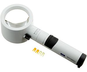 Eschenbach Magnifying glass LED Leuchtlupe, system varioPLUS, Ø 70mm, 4X