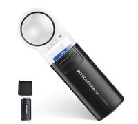 Eschenbach Mobilux 7 x Magnification LED Magnifier 15117 | Three colour filters allow for individual adaptation of lighting to the environment and viewing needs