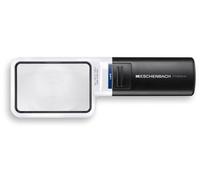 Eschenbach Mobilux LED 16D 4X, 75x50mm magnifying glass | Three colour filters allow for individual adaptation of lighting to the environment and viewing needs