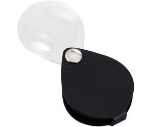 Eschenbach Portable Loupe Classic & Vivid Round Capler Sixx Black 1740-530 Japan