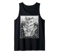 Escher's Tower of Babel Tank Top
