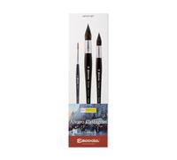Escoda 8601-2 Alvaro Castagnet - Pack of 3 Brushes