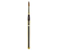 Escoda Artist Watercolor Short Handle Paint Brush, Pure Kolinsky-Tajmyr, Travel Round, Size 4