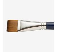 Escoda : Chronos : Synthetic / Sable Mix : Acrylic and Watercolour Brush : Long Handled : Bright : Size 1in