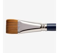 Escoda : Chronos : Synthetic / Sable Mix : Acrylic and Watercolour Brush : Short Handled : Bright : Size 1in