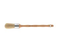 Escoda : Domed Lily Bristle Round Brush : No.6. : Stainless Steel Ferrule 30mm