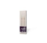 Escoda - Miniature and Modeling Brush Set - Starter Set - Sizes 0, 1, 2-3 Brushes - Brush Hair Type: Synthetic and 90% Synthetic / 10% Red Sable - Round Pointed Tips