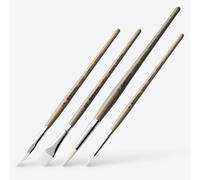 Escoda : Perla : White Toray Synthetic : Series 8912 : Set of 4