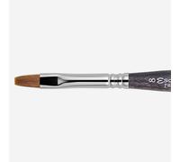 Escoda : Prado : Gold Tame Synthetic : Travel Brush : Bright : Series 1494 : # 8