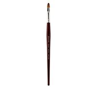 Escoda Prado Series 1460 Short Handle Artist Watercolor Paint Brush, Synthetic Sable, Bright, Size 2