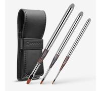 Escoda : Prado : Tame Synthetic : Series 1259 : Bright : Set of 3 With Synthetic Case