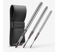 Escoda : Versatil : Kolinsky Synthetic : Series 1260 : Set of 3 With Synthetic Case
