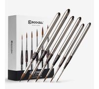 Escoda : Watercolour Travel Brush : Optimo : Series 1241 : Set of 6