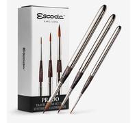 Escoda : Watercolour Travel Brush : Prado : Series 1254 : Set of 3