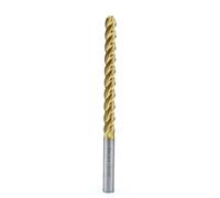 Escpere EVA EPS Styrofoam CNC Router Cutter for Cutting Long, HSS Spiral Long End Mill CNC Foam Milling Bit 2D / 3D D10xR5x100x150 Ball Nose