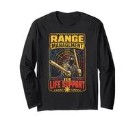 Escrima Arnis Martial Arts Range Management Long Sleeve T-Shirt