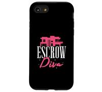Escrow Diva Funny Escrow Loan Officers Settlement Agents Case for iPhone SE (2020) / 7/8